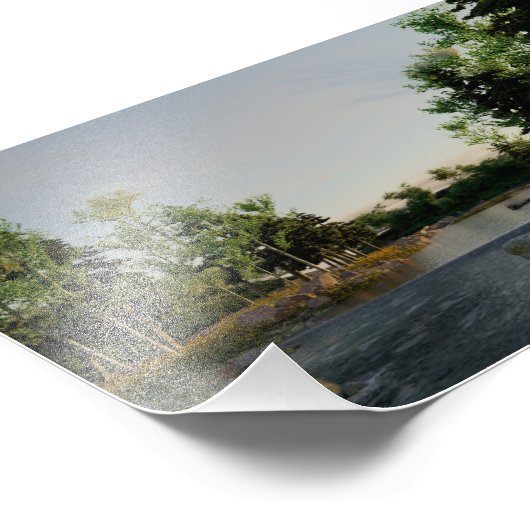 Forest River Foto Afdruk (Hoek)