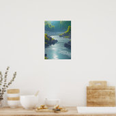 Forest River Rush Poster (Keuken)