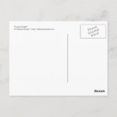 Forest Rivulet - Fantasy Forest Elf Girl Briefkaar Briefkaart (Achterkant)