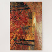 Forest Road - Herfst - Mooi - Legpuzzel (Verticaal)