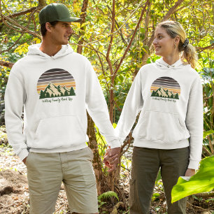 Forest Road Trip Cool Custom Natuur Familie Hoodie