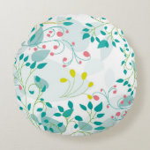 Forest Rond Kussen (Voorkant)