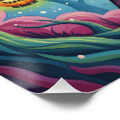 Forest Royalty-vrij spel - Whimsical Halloween Hyb Perfect Poster (Hoek)