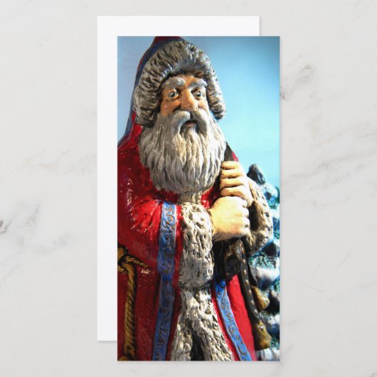 Forest Santa I Feestdagenkaart (Voorkant / Achterkant)