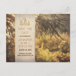 Forest Save the Date Briefkaarten