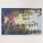 Forest Scene with Bull and Koe Moose Carl Bøgh Legpuzzel (Horizontaal)