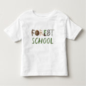 Forest School Kinder Shirts (Voorkant)