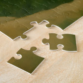 Forest Sentinel - Rustende leeuwin in gouden licht Legpuzzel (Zijkant)