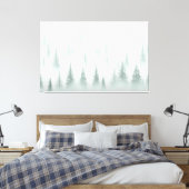 Forest serenity canvas afdruk (Insitu (Slaapkamer))