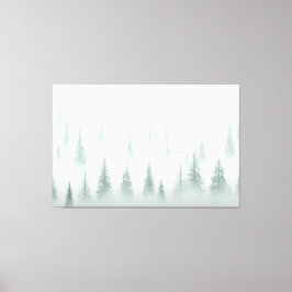 Forest serenity canvas afdruk