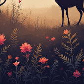 Forest Serenity Douchegordijn