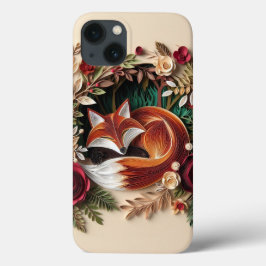 Forest Serenity: Vos in bloei Case-Mate iPhone Case