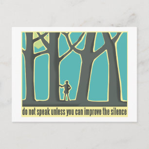 Forest Silence Briefkaart