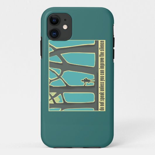 Forest Silence Case-Mate iPhone Case (Achterkant)