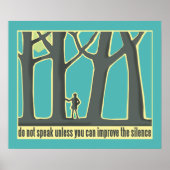 Forest Silence Poster (Voorkant)
