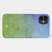 FOREST SKY Waterverf Wash Gepersonaliseerd Case-Mate iPhone Case (Achterkant (horizontaal))
