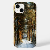 Forest Sneeuw Scene iPhcna Case-Mate iPhone Case (Achterkant)