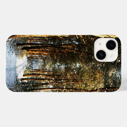 Forest Sneeuw Scene iPhcna Case-Mate iPhone Case (Achterkant (horizontaal))