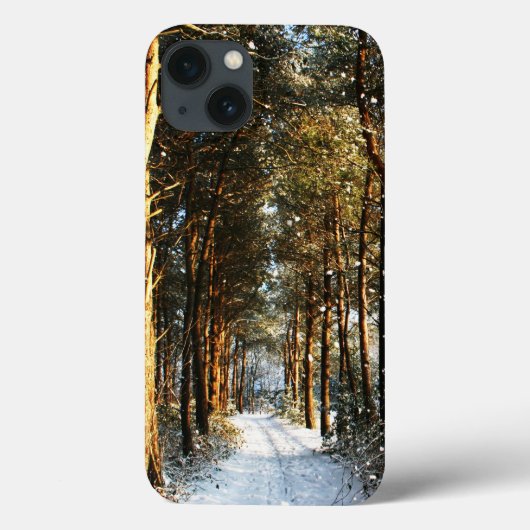 Forest Sneeuw Scene iPhcna Case-Mate iPhone Case (Achterkant)