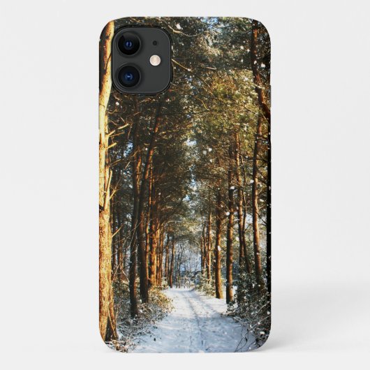 Forest Sneeuw Scene iphcnm Case-Mate iPhone Case (Achterkant)
