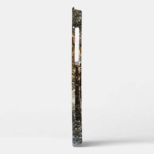 Forest Sneeuw Scene iphcnm Case-Mate iPhone Case (Achterkant / Links)