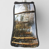 Forest Sneeuw Scene PCCNA Golfheadcover (Draai 90)