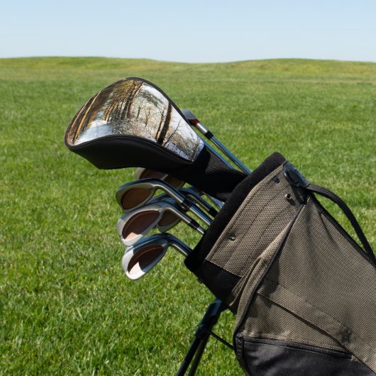 Forest Sneeuwscène dccnm Golfheadcover (Insitu)