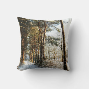 Forest Snow Scene naar Arc2 Kussen