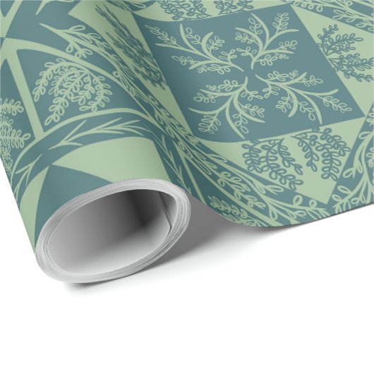 Forest Snowflakes  Cadeaupapier (Rol Hoek)