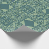 Forest Snowflakes Cadeaupapier (Hoek)