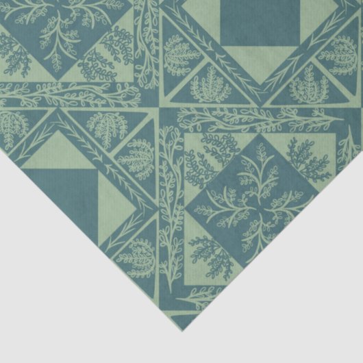 Forest Snowflakes  Tissuepapier (Detail)