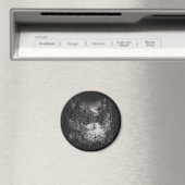 Forest Snowy Trees | Snowy Forest Magnet (Insitu (Vaatwasser))