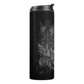Forest Snowy Trees | Snowy Forest Thermal Tumbler Thermosbeker (Gedraaid links)