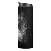 Forest Snowy Trees | Snowy Forest Thermal Tumbler Thermosbeker (Geroteerd rechts)
