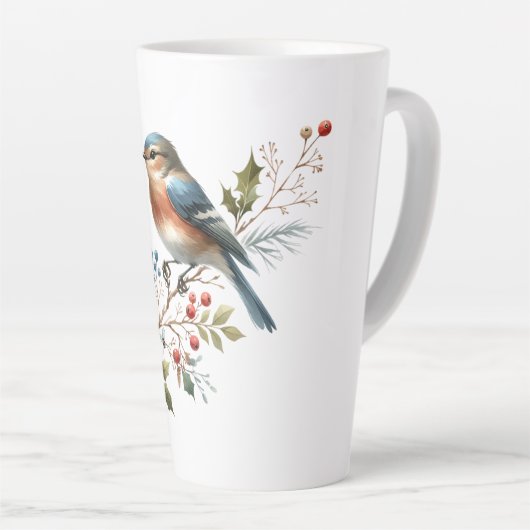 Forest Songbird Mug Latte Mok (Rechterhoek)