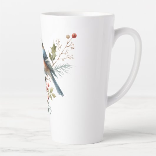 Forest Songbird Mug Latte Mok (Rechts)
