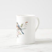 Forest Songbird Mug Porselein Kop (Voorkant rechts)