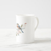 Forest Songbird Mug Porselein Kop (Voorkant rechts)