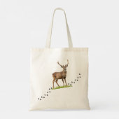Forest Soul Deer Tote Bag (Achterkant)