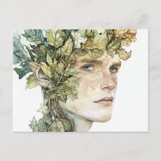 Forest Spirit Briefkaart (Voorkant)