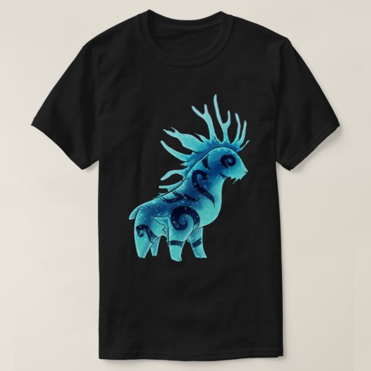 Forest Spirit Night Chibi T-shirt (Design voorkant)