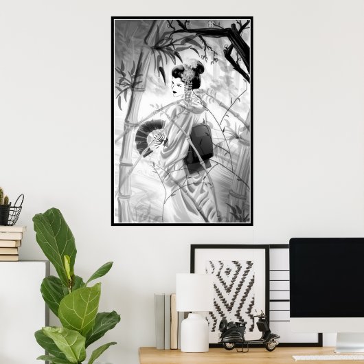 Forest Spirit Poster (Thuiskantoor)