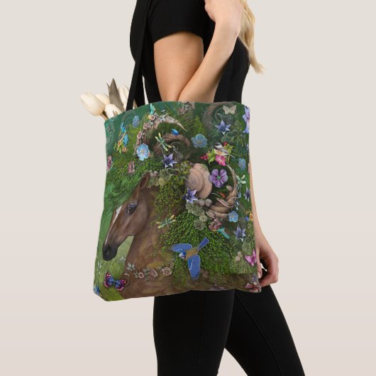 "Forest Spirit: Summer" Canvas tas (Dichtbij)