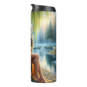 Forest Spirit, Wolf Companions, Riverside. Harmony Thermosbeker (Geroteerd rechts)