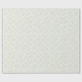 Forest Sprigs Zachte Olijf - Neutraal Cadeaupapier (Vlak)