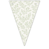 Forest Sprigs Zachte Olijf - Neutraal Vlaggetjes (Tweede vlag)