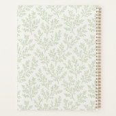 Forest Sprigs Zachte Olijfgroen - Neutraal Planner (Achterkant)