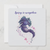 Forest Spring karakter bedankkaart (Achterkant)