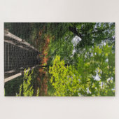 Forest Stair Natuur Autumn Legpuzzel (Horizontaal)
