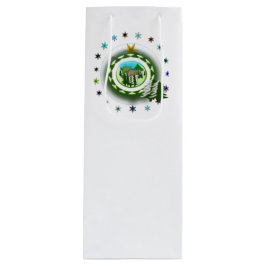 Forest Stars Gift Bag Wijn Cadeautas